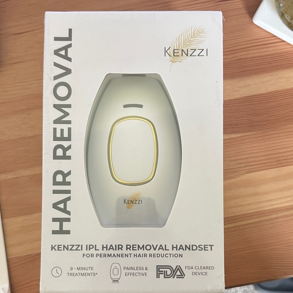 Kenzzi IPL Hair Removal Device - Age Spots & Acne Attachments